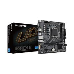 לוח אם אינטל GIGABYTE B760M E DDR5 DP HDMI VGA 1GbE lan LGA1700